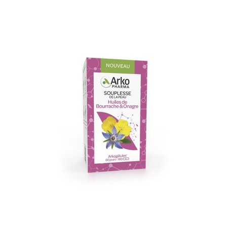 Arkopharma Huile Bourrache Onagre 180 Capsules