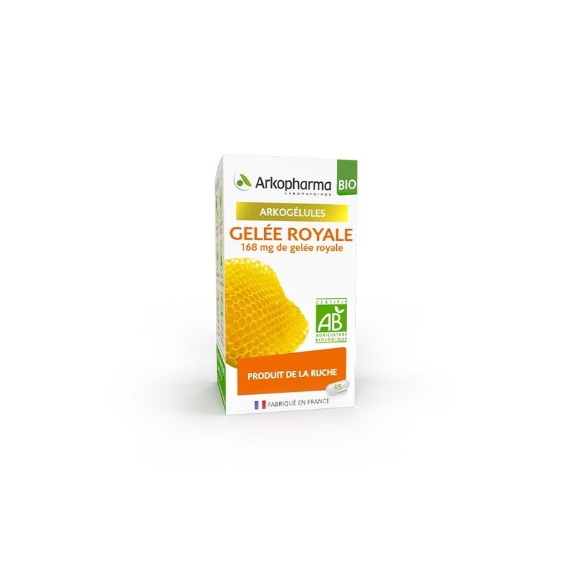 Arkopharma Arkogélules Gelée Royale Bio Gélules Boite de 45