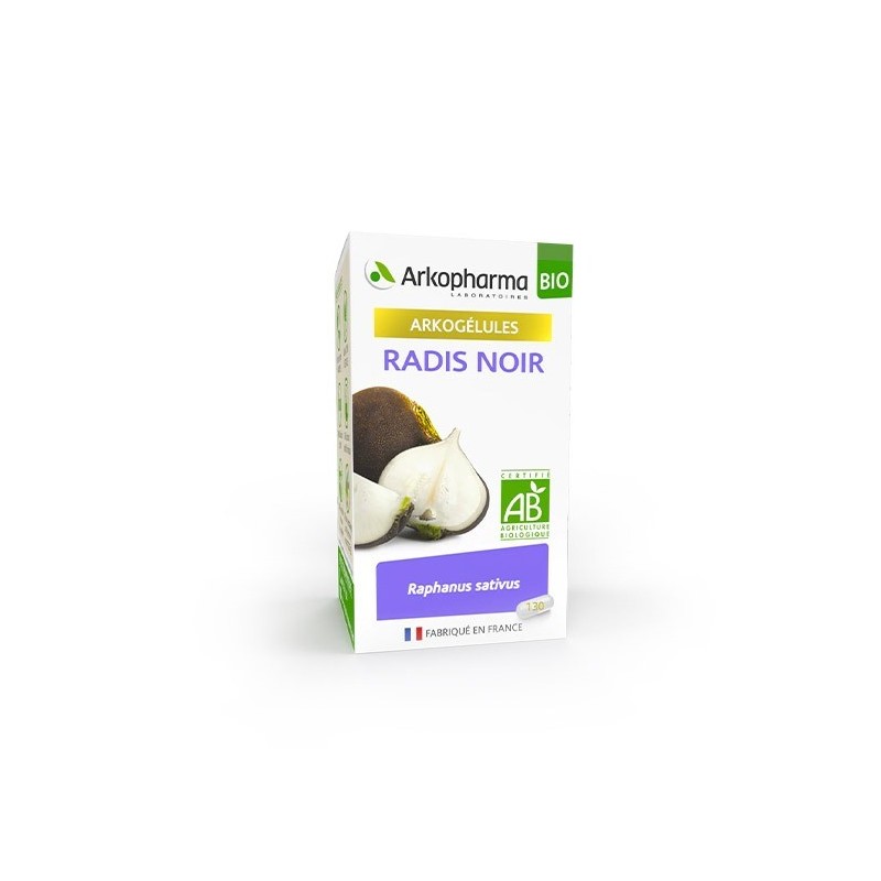 Arkopharma Radis Noir Bio 130 Gélules