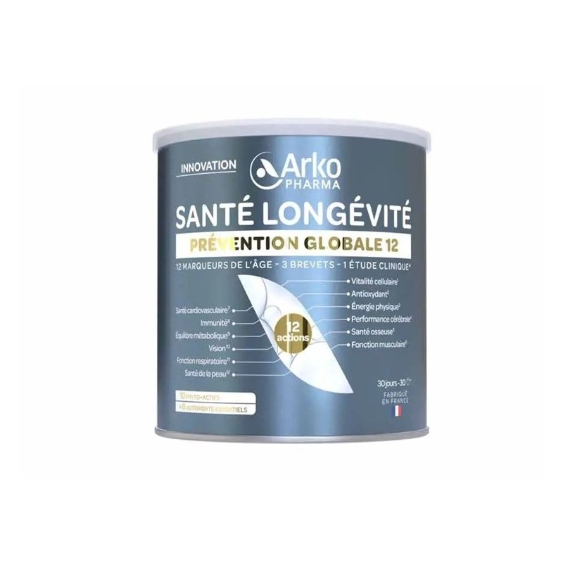 Arkopharma Sante Longevi Prevent.glob 12