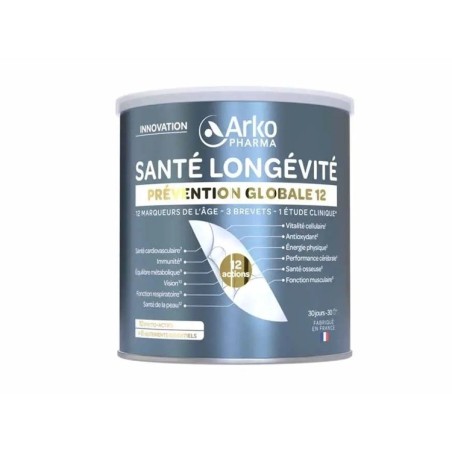 Arkopharma Sante Longevi Prevent.glob 12