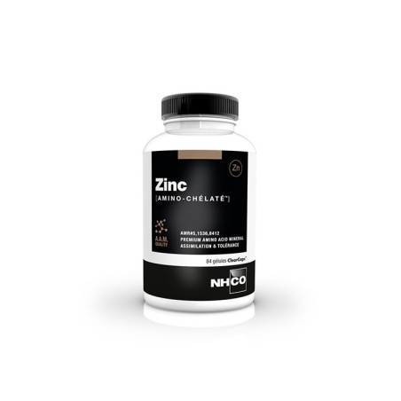 NHCO Nutrition Zinc Amino-chélaté Gélules Boite de 84