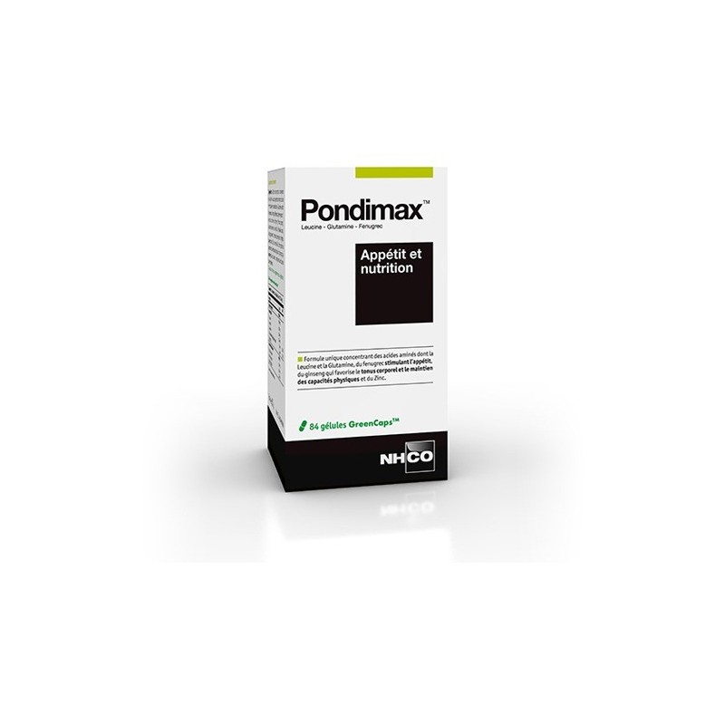NHCO Nutrition Pondimax Appétit et Nutrition Gélules Boite de 84