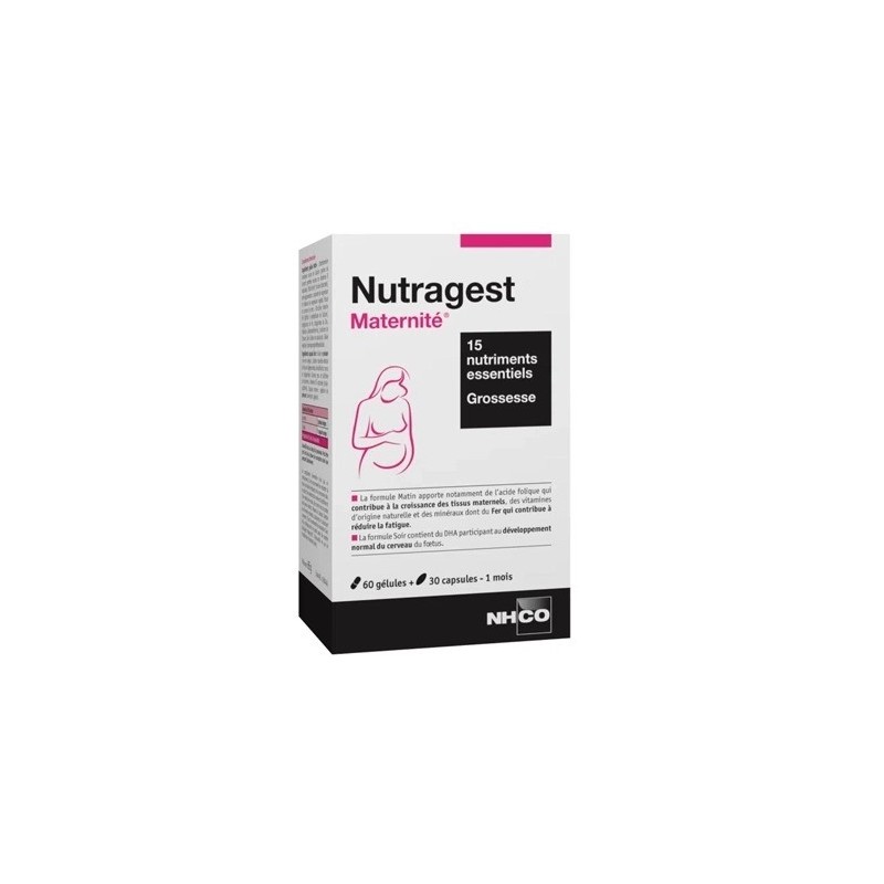 NHCO Nutrition Nutragest Maternite 60 Gel 30 Capsules