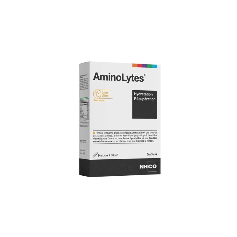 NHCO Nutrition Aminolytes Citron 14 Sticks