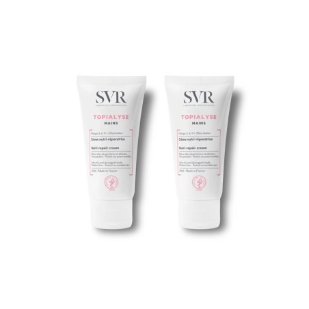 SVR Topialyse Creme Mains Duo 2 x 50 ml