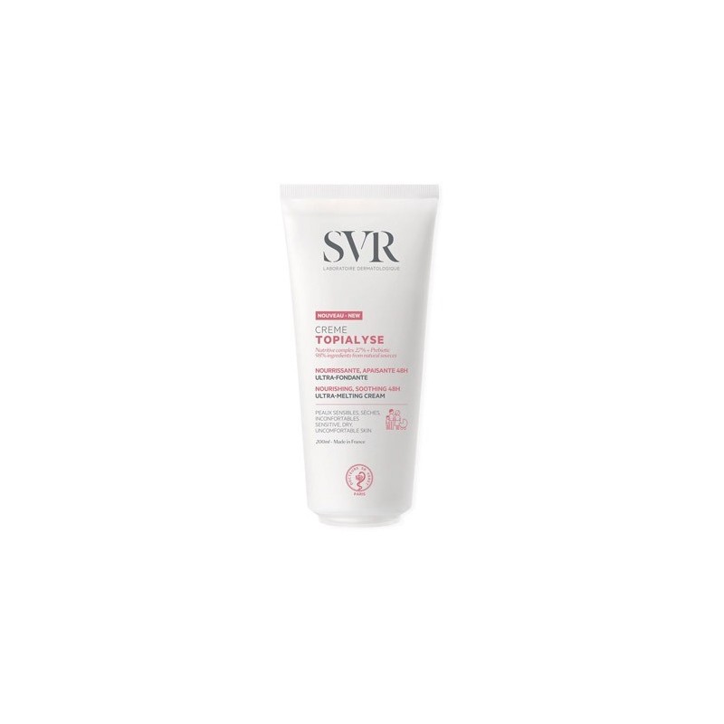 SVR Topialyse Crème Emolliente Tube 200 ml