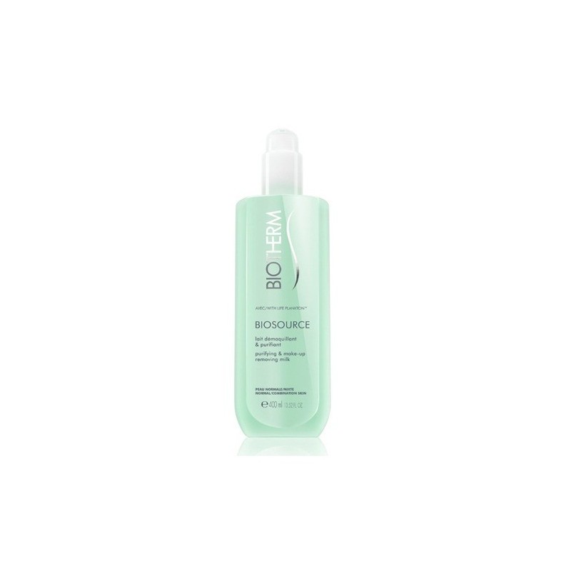 Biotherm Biosource Lait Démaquillant Pnm 400 ml