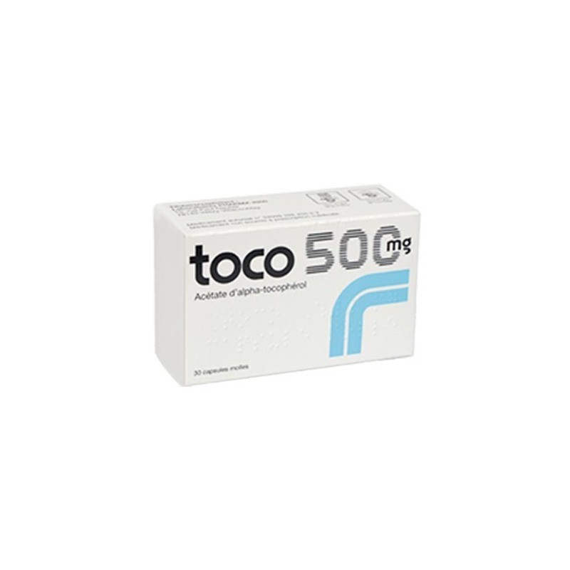 TOCO 500 mg, capsule molle - 30 capsule(s)
