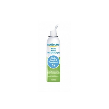 ACTISOUFRE, solution pour pulvérisation nasale/buccale en flacon pressurisé - 100 ml