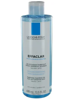 Effaclar gel moussant purifiant peaux grasses 400ml