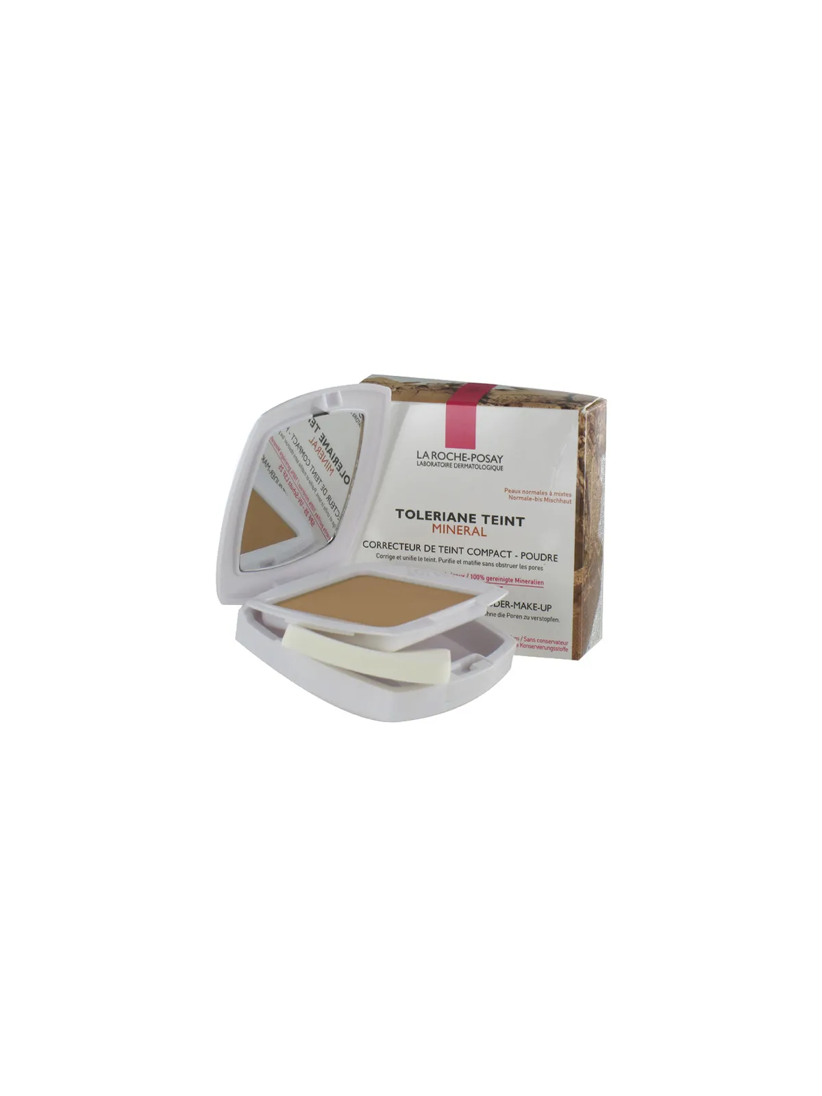 Toleriane teint mineral compact poudre n°15 dore 9.5g