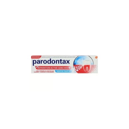 PARODONTAX Dentifrice Réparation Active Gencives Menthe Fraiche 75 ml