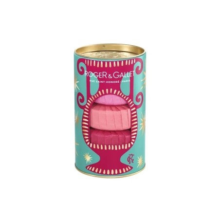 Roger & Gallet 2025 Coffret 3 Savons Figuier Gin Rge Rose