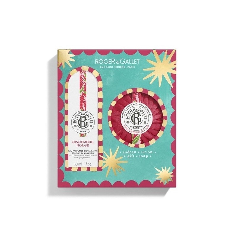 Roger & Gallet 2025 Coffret Ging Rouge 30 ml Savon