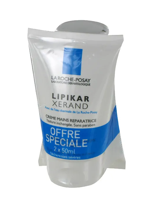 Lipikar xerand creme mains 2x50ml