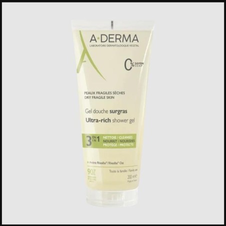 A-Derma Gel Douche Surgras 750 ml