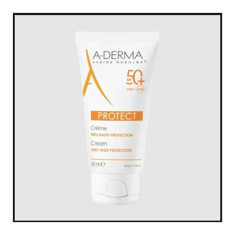 A-Derma Solaire Protect 50 Crème Parfum T/40ML