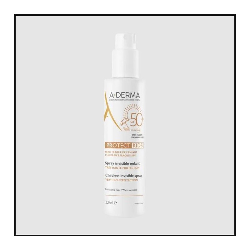 A-Derma Solaire Protect 50 Spray Enfants 200 ml