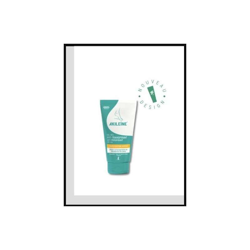 Akileïne Gel Déodorant Anti-Transpirant 75 ml