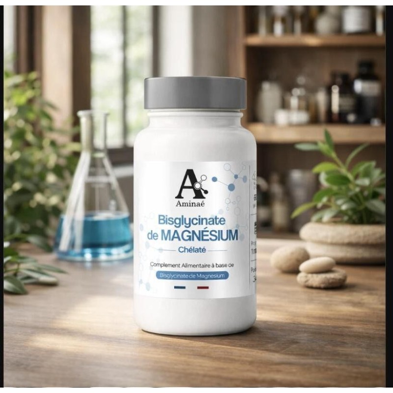 Aminaé Bisglycinate de Magnésium Chélaté 60 gélules