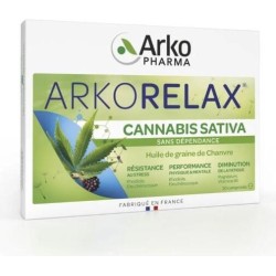 Arkopharma Arkorelax Cannabis Sativa Comprimés B30