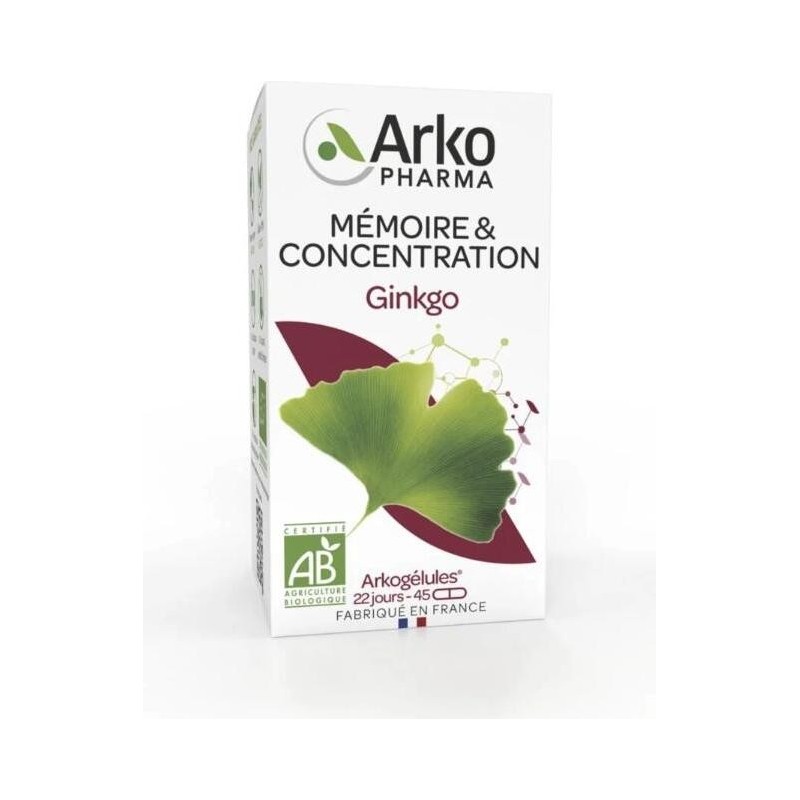 Arkopharma Arkogélules BIO Ginkgo Gélules 150