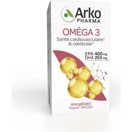 Arkopharma Arkogélules Oméga 3 Capsules 180