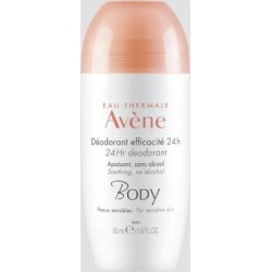 Avene Body Déodorant Bille 24h 2x50 ml