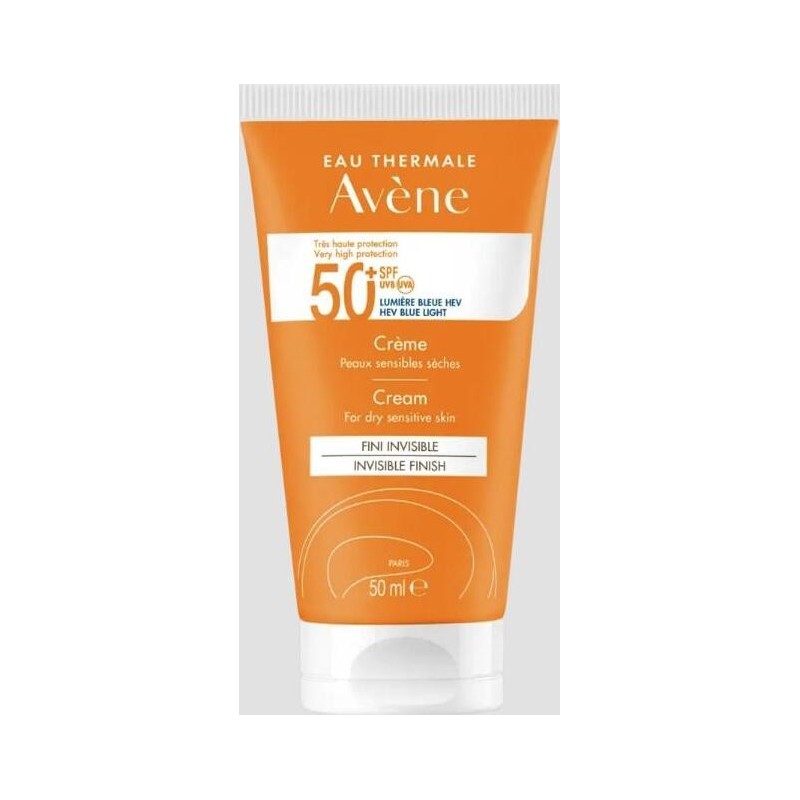 Avene Solaire 50 Crème Visage Parfum Tube 50 ml
