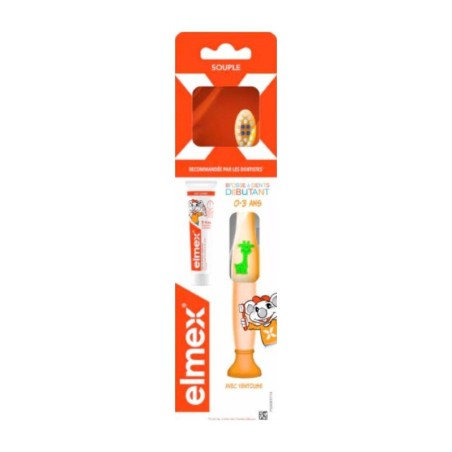 Elmex Brosse à Dents Bébé Débutant 0-3 ans