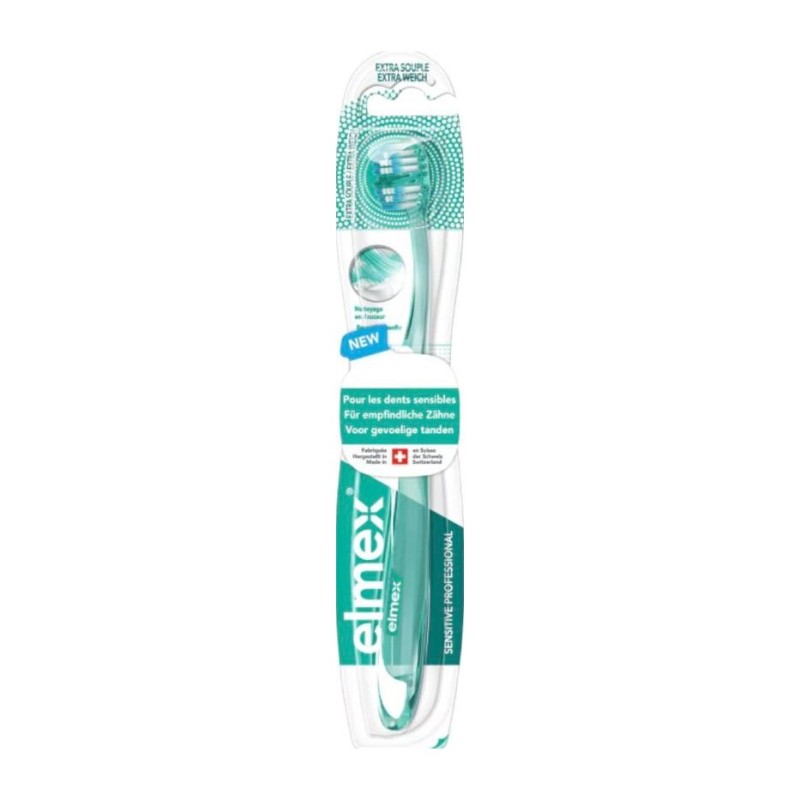 Elmex Sensitive Professional Brosse à Dents Extra Souple Lot de 2