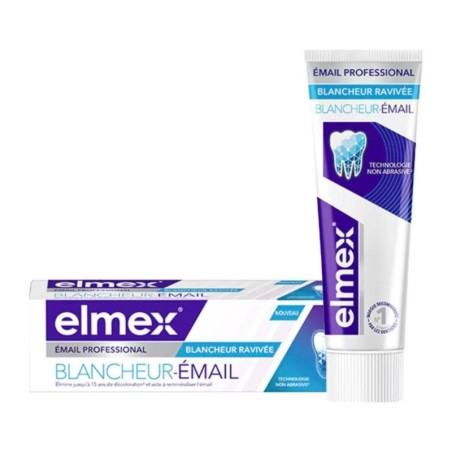 Elmex Émail Professional Dentifrice Blancheur-Émail 2 x 75 ml