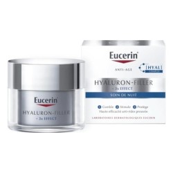 Eucerin Hyaluron-Filler + 3x Effect Soin de Nuit 50 ml