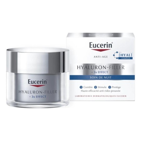 Eucerin Hyaluron-Filler + 3x Effect Soin de Nuit 50 ml