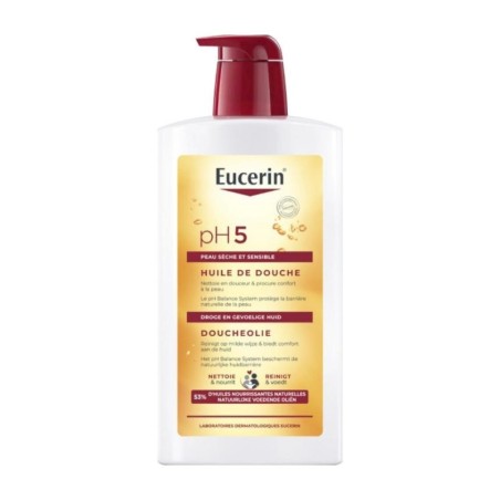 Eucerin pH5 Huile de Douche Peau Sensible 1 l