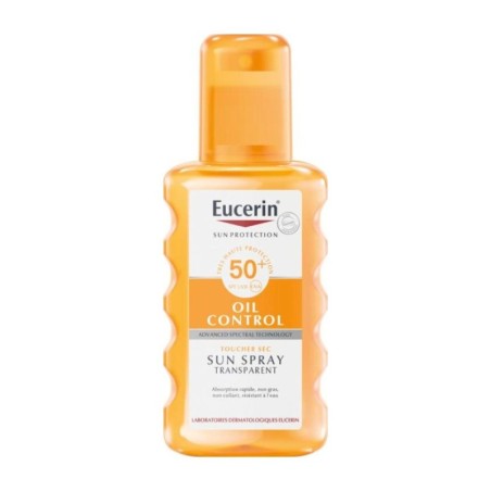 Eucerin Sun Protection Oil Control Spray Transparent SPF 50+ 200 ml