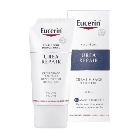 Eucerin UreaRepair Crème Visage 5 % d'Urée 50 ml