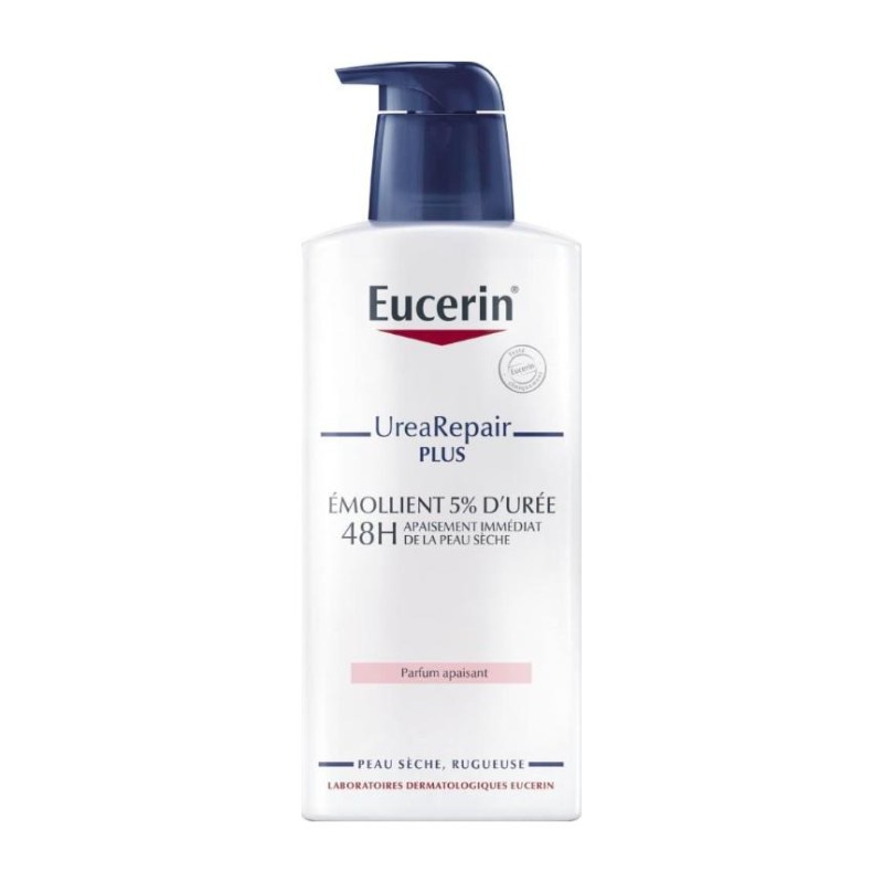 Eucerin UreaRepair Plus Émollient 5 % d'Urée Parfum Apaisant 400 ml