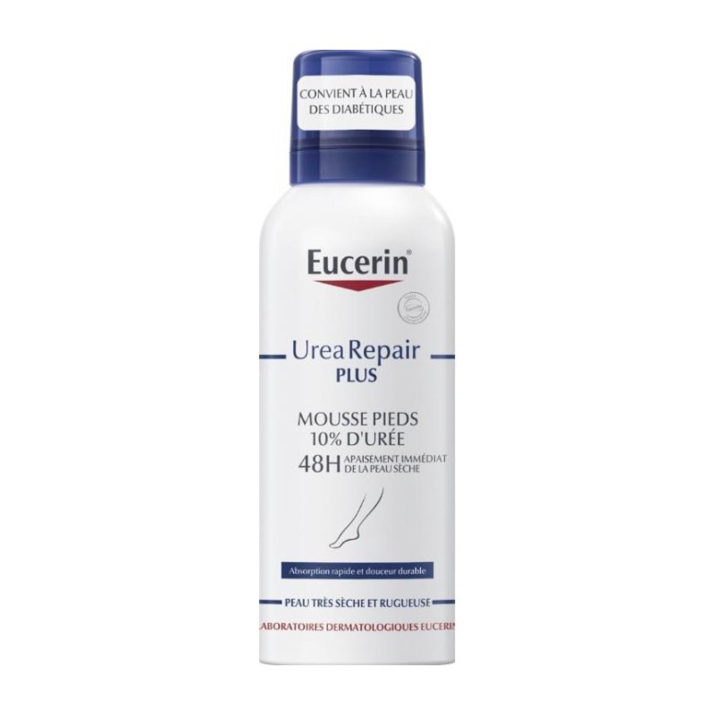 Eucerin UreaRepair Plus Mousse Pieds 10 % d'Urée 150 ml