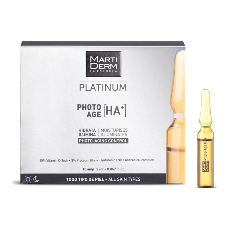 MartiDerm Platinum Photo Age HA+ 10 ampoules