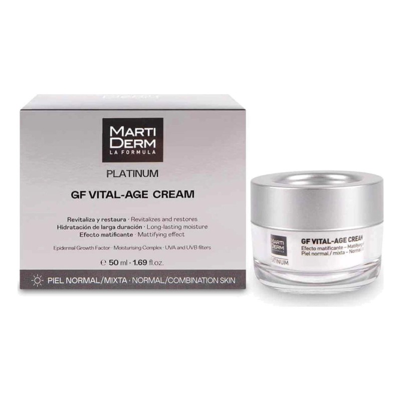 MartiDerm Platinum GF Vital-Age Cream Peau Normale et Mixte 50 ml