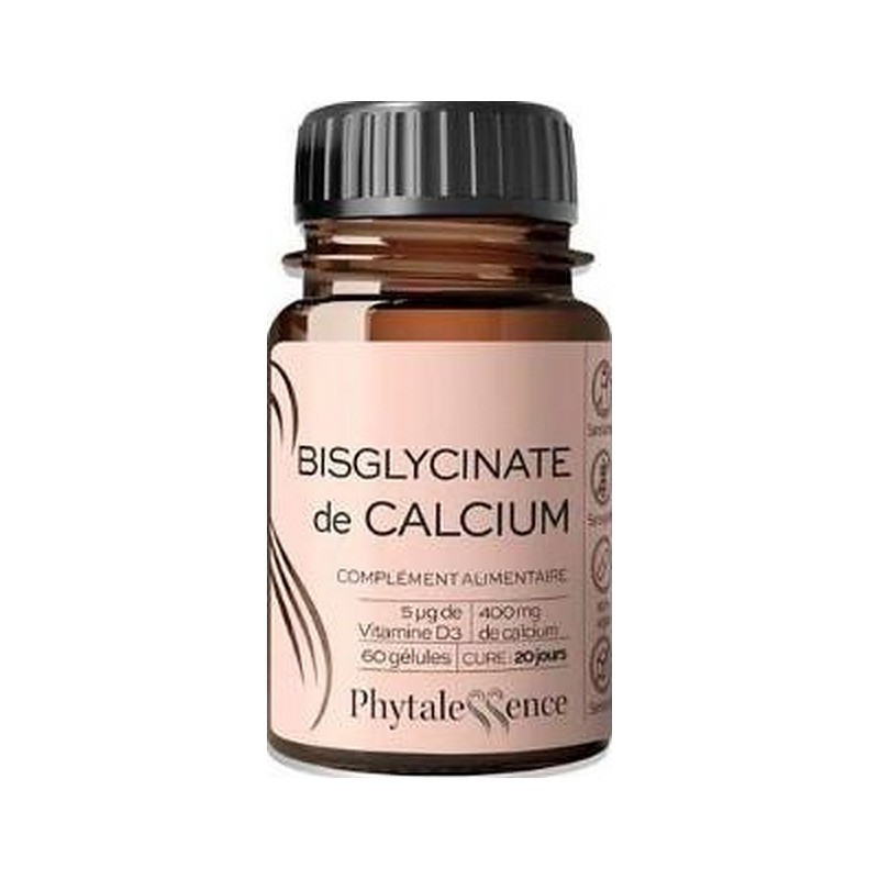 Phytalessence Bisglycinate de Calcium 60 gélules