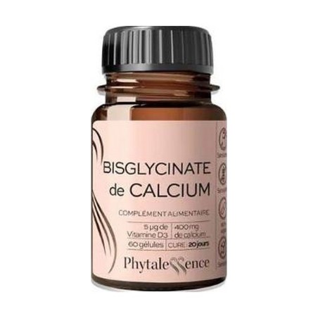 Phytalessence Bisglycinate de Calcium 60 gélules