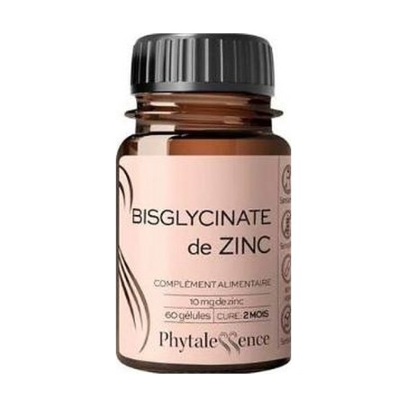 Phytalessence Bisglycinate de Zinc 60 gélules