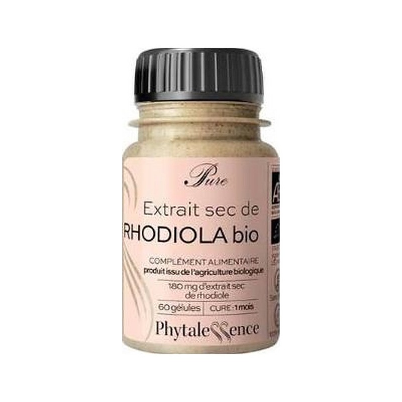 Phytalessence Rhodiola Bio 60 gélules