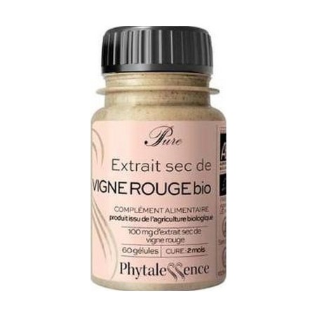 Phytalessence Vigne Rouge Bio 60 gélules