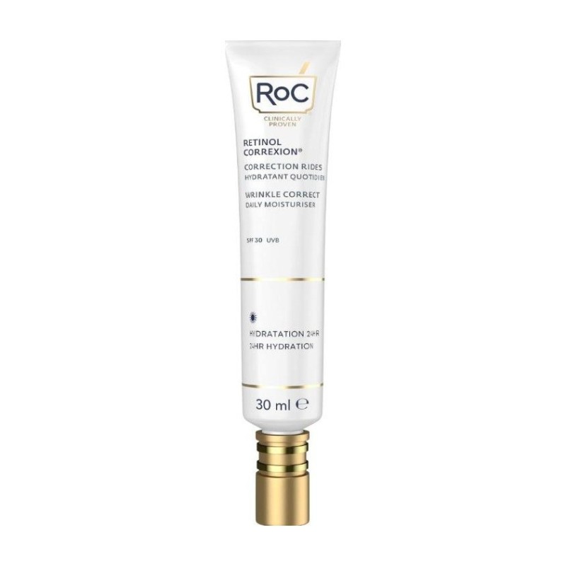 RoC Retinol Correxion Correction Rides Hydratant Quotidien SPF 30 30 ml