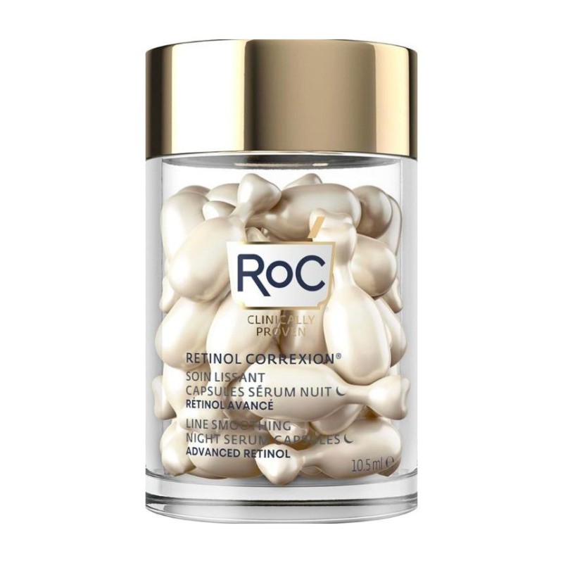 RoC Retinol Correxion Soin Lissant Capsules Sérum Nuit 30 capsules