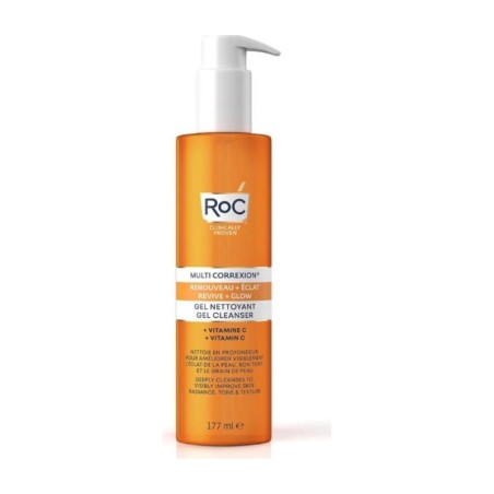 RoC Multi Correxion Renouveau + Éclat Gel Nettoyant Vitamine C 177 ml